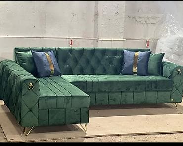 Sifarişlə ev mebeli: Künc divan, Parça, Bazalı, Açılan, Kitab — 1