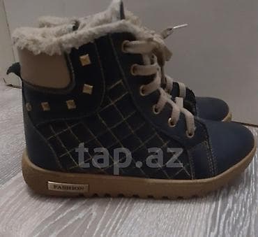 Rəng - Göy Botinkalar, Crocs, Ölçü: 34, Qız üçün