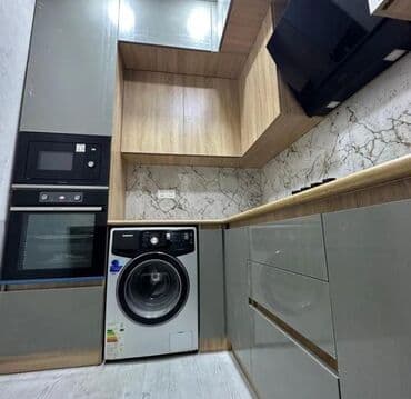 akril mdf: Sifarişlə mətbəx dəsti, Özü çəkən petlələr, MDF, Kredit var, Pulsuz çatdırılma — 3