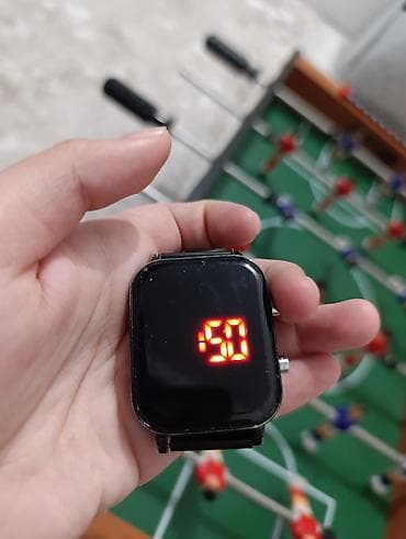 Smart qolbaqlar: Qol saatı, rəng - Qara — 4