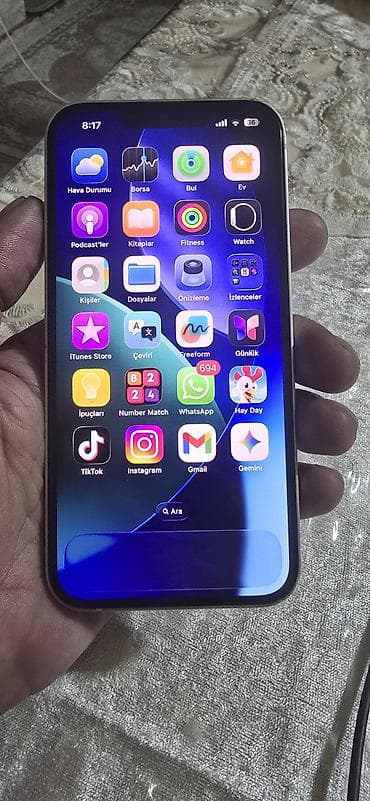 dubay iphone 14: IPhone 13, 128 GB, Ağ, Face ID — 2