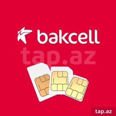 Тарелки: Bakcell nömrə – SIM kart Məhsulun xüsusiyyətləri: - Bakcell — 1