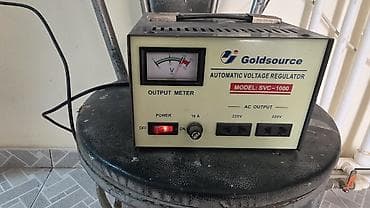 stabilizatorlar: Goldsource SVC-1000 avtomatik gərginlik tənzimləyicisi - Model — 1