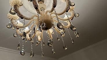 cılcıraqlar: Çılçıraq, 10 və daha çox lampa, Metal — 2