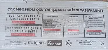 örtükler: Məhsul: Mir İZOBANT – 65 azn alinib artiq qaldiqi ucun 40 azn — 3