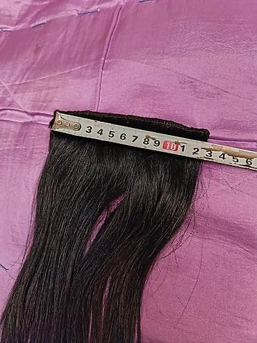 afro saclar: 3 hissədir. Tam təbii saçlardır. HAMISI BİRLİKDƏ 30 MANAT — 4