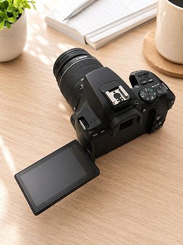 firi aparatı: Canon EOS 250D DSLR fotoaparat + Canon EF‑S 18‑55mm IS STM obyektiv — 3