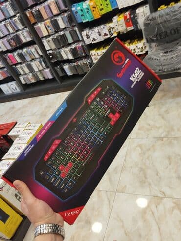 telefon üçün klaviatura: Game klaviatura k602 işıqlı açar növü -membran açarlar- 112 — 3