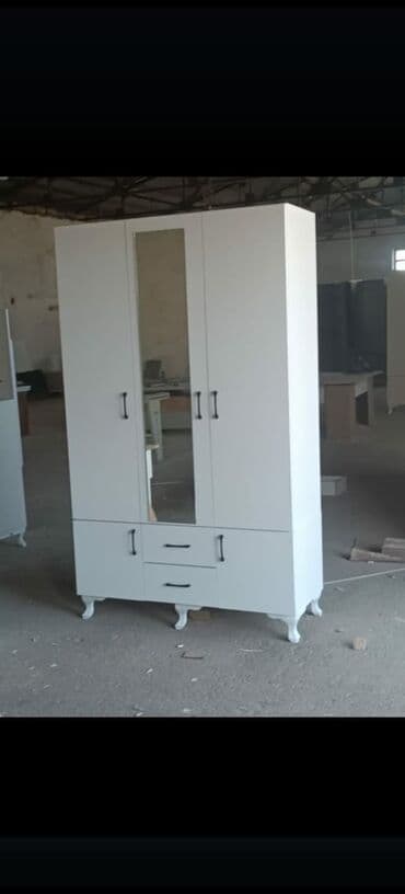 polkalı şkaf: Yeni, Açılan, 3 qapılı Düz dolab, Qarderob, paltar dolabı, Türkiyə — 31