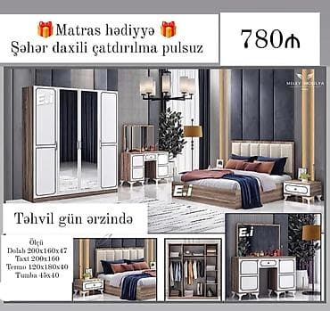 pol sıxan: İkinəfərlik çarpayı, Dolab — 1