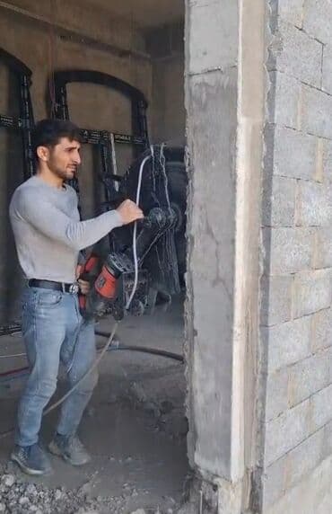 Lexus: Beton kəsmə xidməti - Armaturlu beton, daş, asfalt və kərpic sədlərin — 8