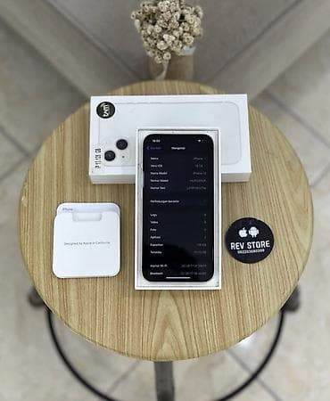 i̇phone gence: IPhone 13, 128 GB, Ağ, Zəmanət, Simsiz şarj, Face ID — 4