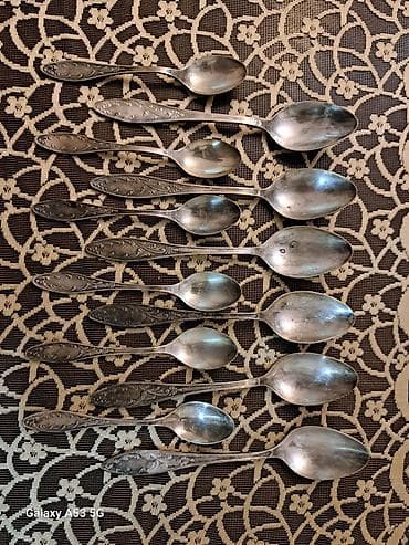 taxta qasiqlar: Melixor qaşıq dəsti - Dəst tərkibi: müxtəlif ölçülərdə 12 ədəd qaşıq — 2