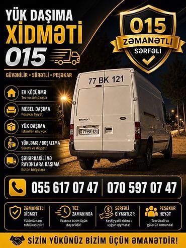 🚛 Yük Daşıma Xidməti – Sürətli, Təhlükəsiz və Sərfəli! Evinizi