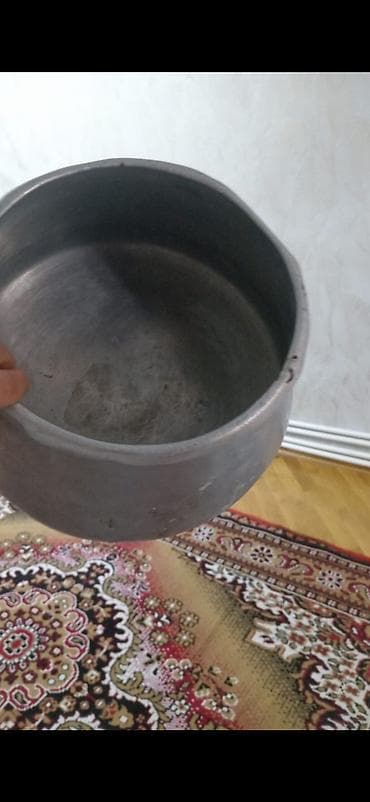 Казан, цвет - Серый, Алюминий, 28 см — 1