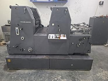 Дом и сад: Heidelberg GTOZ ofset çap maşını - Model: Heidelberg GTOZ (2 rəng) - — 1