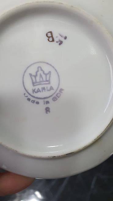 unitaz qapagi: Çay dəsti, Farfor, Almaniya — 2