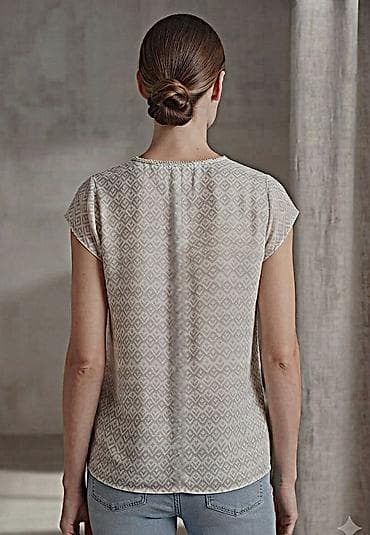 Новая шифоновая блузка от бренда COMMA (Германия), размер 42-44 (XL) — 4