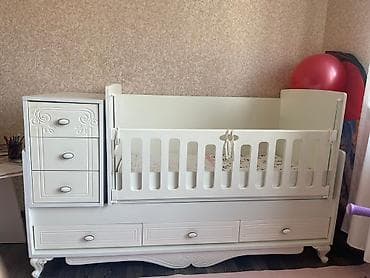 GnkUşaq çarpayisi beşik.qiymet 90 man.matrasla birge.unvan Qurd