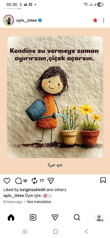 hicablı qız və oğlan şəkilləri: Dekorativ divar çapı – “Özünə su verməyə zaman ayırarsan, çiçək — 1