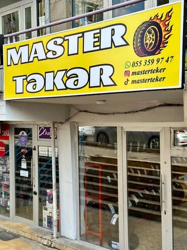 Disk təkərlər: Hər növ təkərlər uyğun qiymətə mövcuddur. Nəğd və kreditlə alış — 9