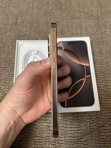 iphone 5d: IPhone 16 Pro Max, 256 GB, Desert Titanium, Face ID — 2