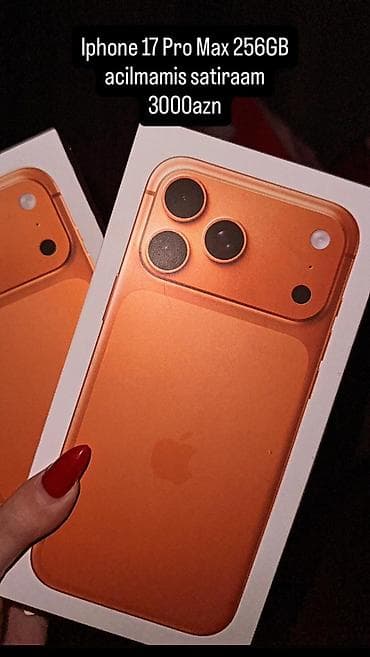 IPhone 17 Pro Max, 256 GB, Narıncı — 1