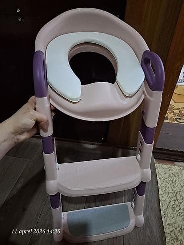 ucuz misarlar: Uşaq tualet oturacağı və pilləkənli adaptör - WC üçün uşaq oturacağı — 2