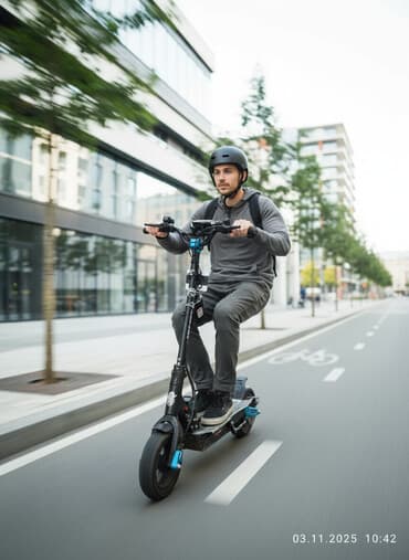 x9 skuter: İşlənmiş Elektrik samokat 10", 351 - 500 Vt, > 45 km/s, Ödənişli çatdırılma — 1