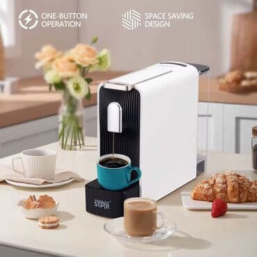 Qəhvə maşını Avtomat, Su qabı ilə, Yeni