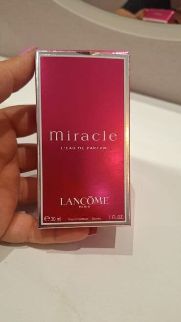amber elixir eau de parfum: Lancome-dan Miracle Eau de Parfum. Qablaşdırılmış, 30 ml-lik sprey — 1