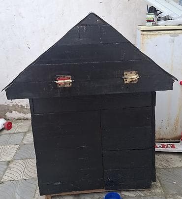 Taxta it evi istənilən olçudə istənilən forçada - Material: qalın