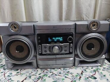 fleşkartlar qiymeti: Musiqi merkezi lg. Dvd, mp3, cd, radio,casseta, aux usb ve mikrafon — 1