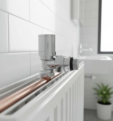 Xrom örtüklü, dəyişdirilə bilən dəstəkli, düzbucaq formalı klapan. Bu