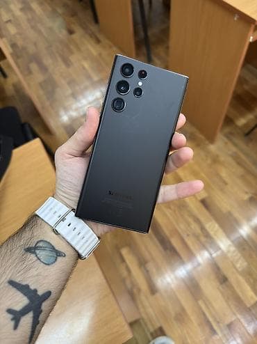 sentir: Samsung Galaxy S22 Ultra, 256 GB, rəng - Qara, Sensor, Barmaq izi, Simsiz şarj — 4