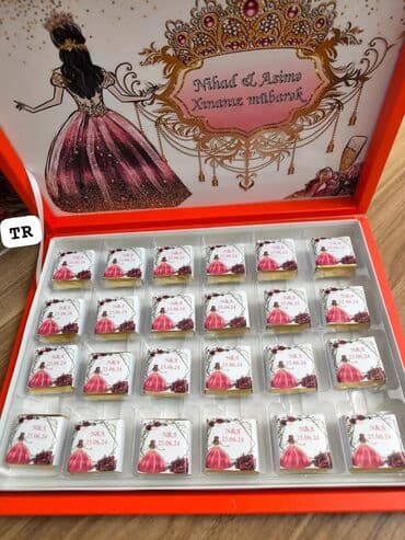 подарок мужчине на 23 февраля: Şokolad xonçasi ad günleri,xna partileri,kicik toy ve saire istənilən — 12