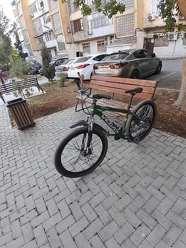 velosiped: Vegas dağ vekosipedi,təzə arxa təkər,iki ədəd təzə tormozları,əlavə — 3