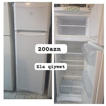 2 qapılı Indesit Soyuducu Satılır, rəng - Ağ