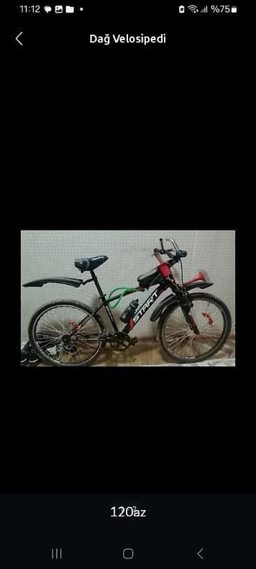 velosibet gence: Dağ velosipedi – START brendi - Çərçivə: möhkəm polad çərçivə, şəhər — 1