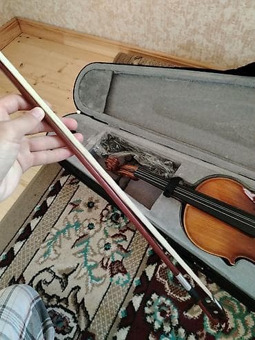 Музыкальные инструменты: Skripka Satılır Yenidir istifadə olunmayıb həvəs üçün alınıb yeni — 5
