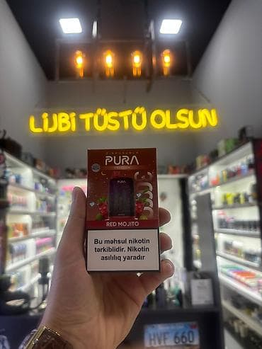 bts canta: Müxtəlif növ brendlərin satışı mövcuddur. HQD, Vozol, Elfbar — 9