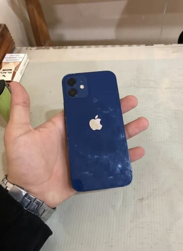 dubay iphon: IPhone 12, Mavi, Face ID — 5