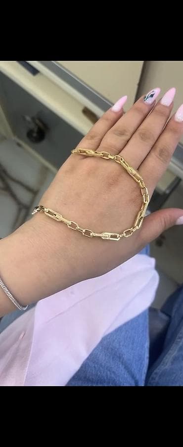 Aksesuarlar: Bilərzik, Versace, Sarı qızıl, 585 Əyar, 4 g — 1