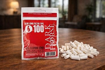 berber eşyaları: GIZEH və DARK HORSE siqaret filtrləri – müxtəlif ölçülərdə paket — 4