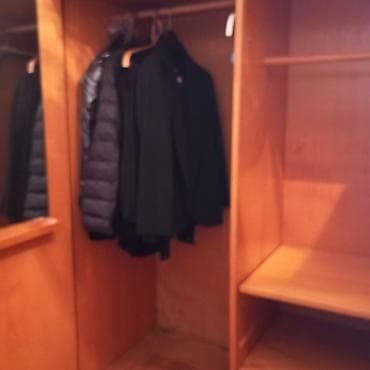 dolab paltar: Klassik üslubda taxta qarderob - Material: cilalanmış təbii — 4