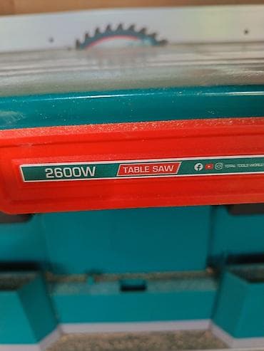 elektrik əl alətləri: Total stanok dülgər Industrial masa mişarı – 2600W 30 mart 2026 ci — 4