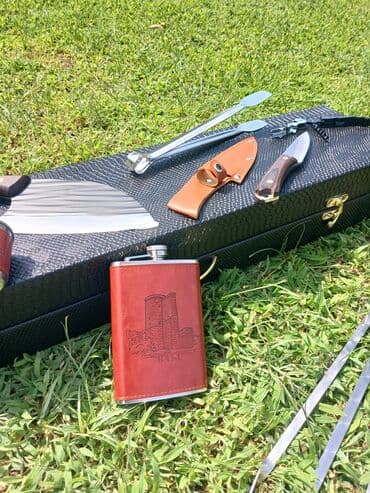 nerj cənlər: 🎁Hədiyyəlik Şiş dəsti🤩🤩🤩 ⚒️Peşəkar ustalar tərəfindən hazırlanmış Əl — 6