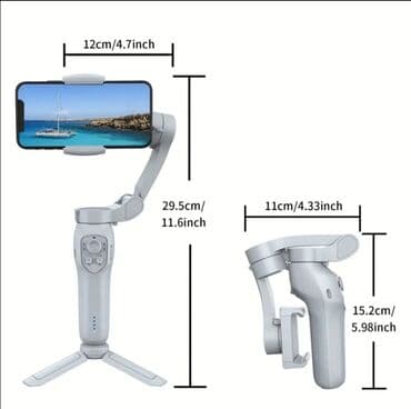 стедикам для телефона: Gimbal, Stablizator Model: 1 Qiymət: 95₼ Ağıllı əl — 4