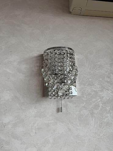 lan: Kristal dekorlu divar bra - Növ: Divar bra (sconce) - Dizayn: Parlaq — 1