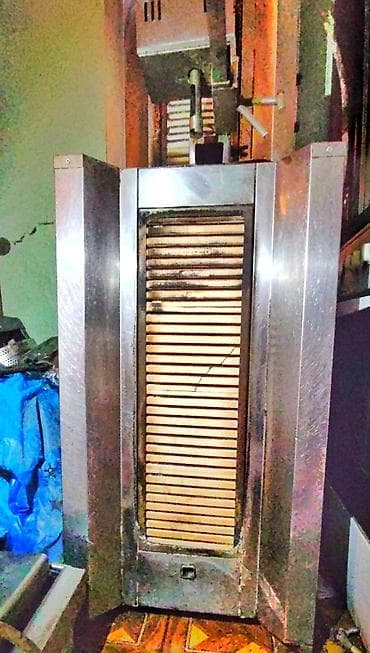 Doner/Kebab şişi üçün şaquli ızgara aparat - Tip: Şaquli döner/kebab
